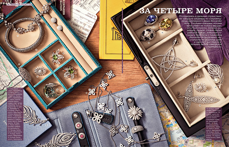 CONDE NAST TRAVELER PROMOTION STYLING AND ART DIRECTION 