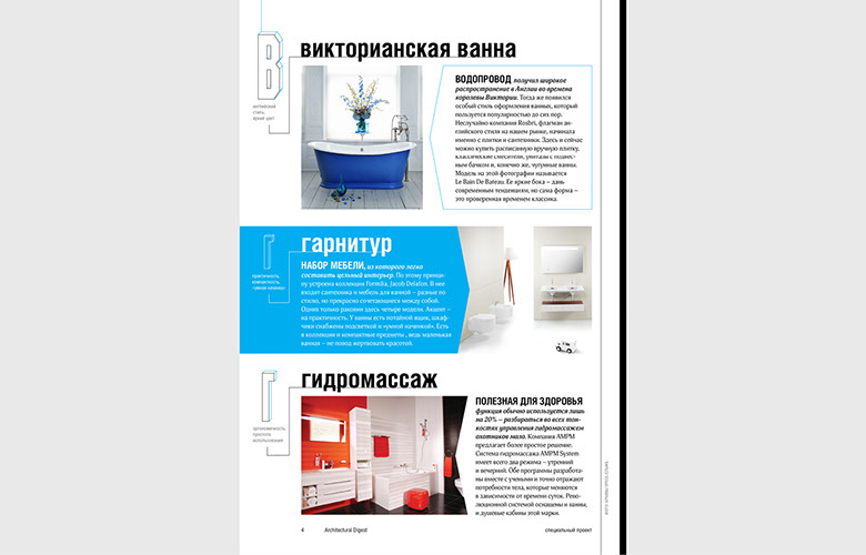 ARCHITECTURAL DIGEST (AD) SUPPLEMENTA RT DIRECTION