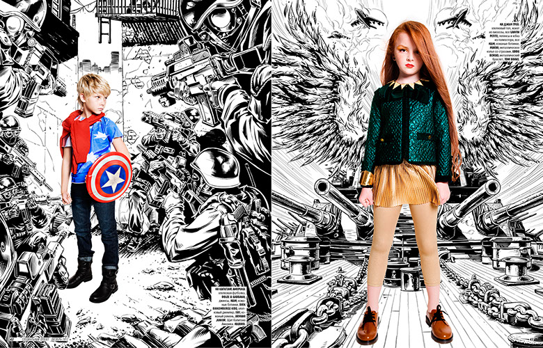 VOGUE KIDS SUPPLEMENT ART DIRECTION