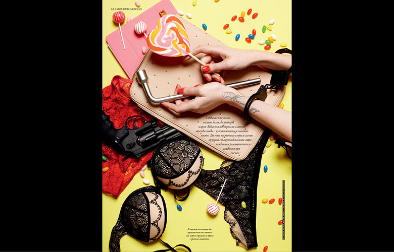 GLAMOUR PROMOTION ART DIRECTION