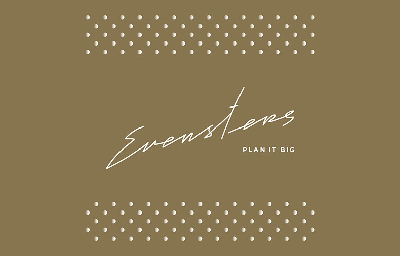 NAMING, BRANDING, COPYRIGHT, BRAND BOOK client: Evensters