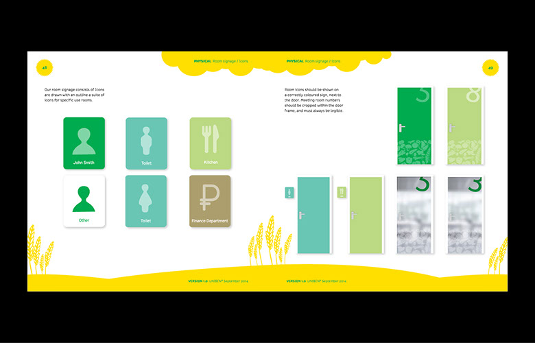 BRAND BOOK ADAPTATION AND DESIGN, IN COLLABORATION WITH LANDOR ASSOCIATES